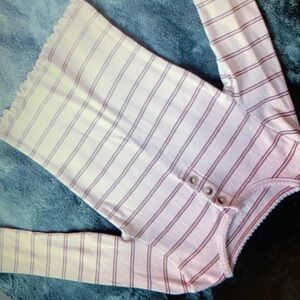 Charming long sleeve stripes zipper shirt